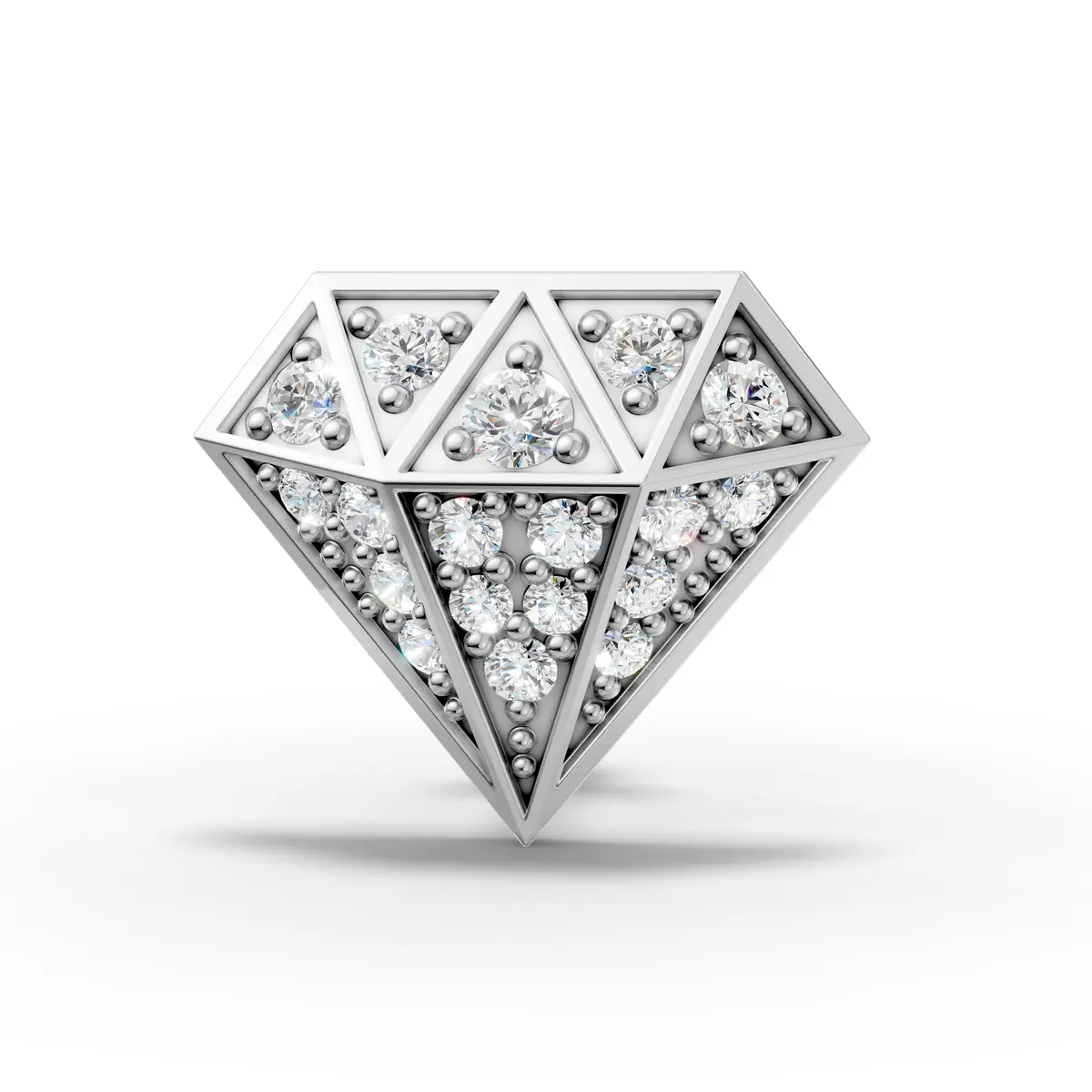 Diamond Shape Stud